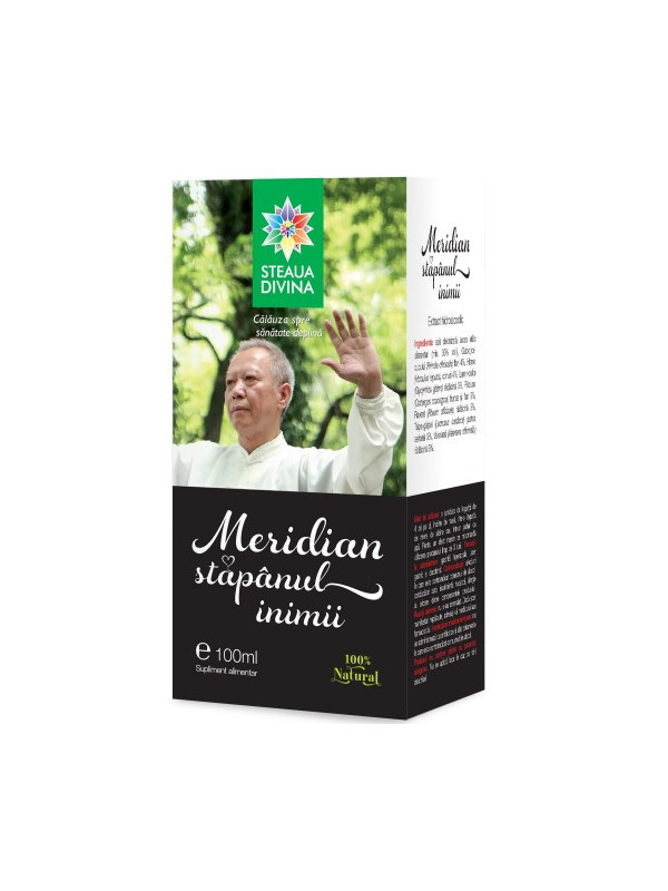 Tinctura meridian stapanul inimii 100ml santo raphael