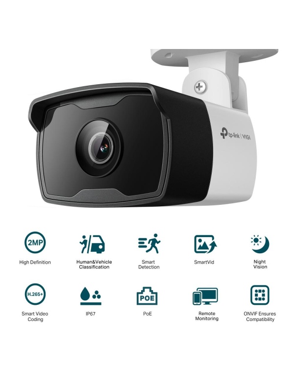 TP-LINK BULLET NTW CAMERA VIGI C320I(2.8