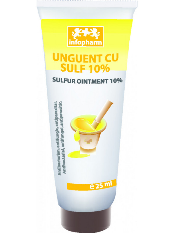 UNGUENT CU SULF 10% 25ml INFOPHARM