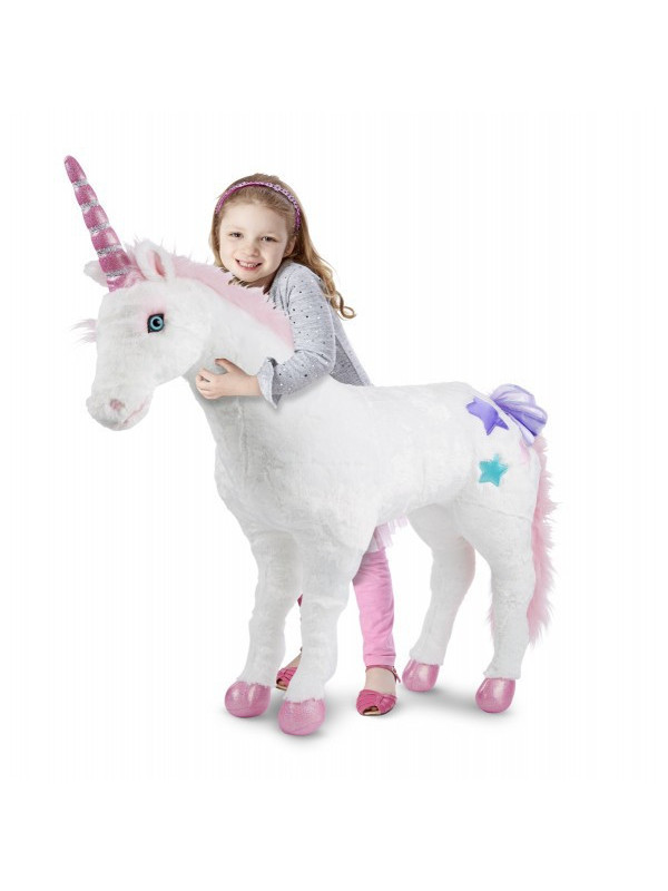 Unicorn gigant din plus Melissa and Doug