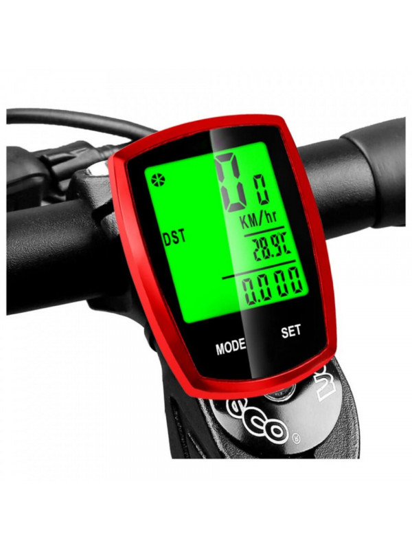 Vitezometru Digital, wireless, waterproof, pentru bicicleta cu roti intre 14 - 29 inch, model AVX-WT-YS-589