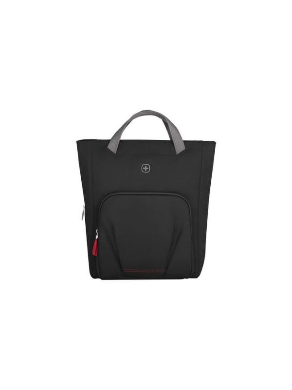 Wenger Motion Vertical Tote 15.6''Laptop with Tablet Pocket Bla