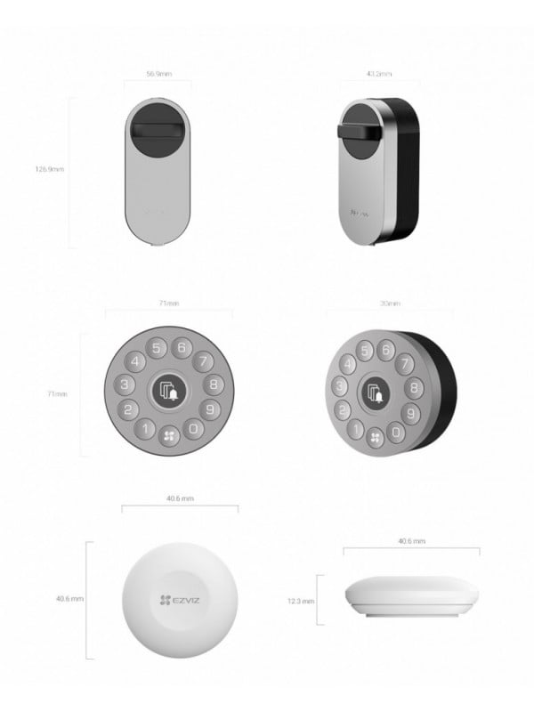 YALA SMART CS-DL01S/DL01CP/A3-BK