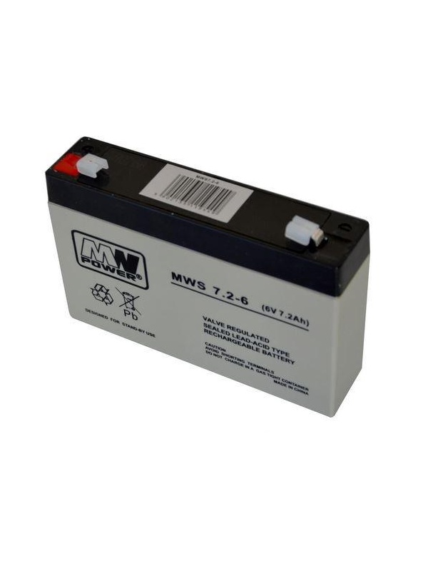 ACUMULATOR 7.2AH/6V MW POWER
