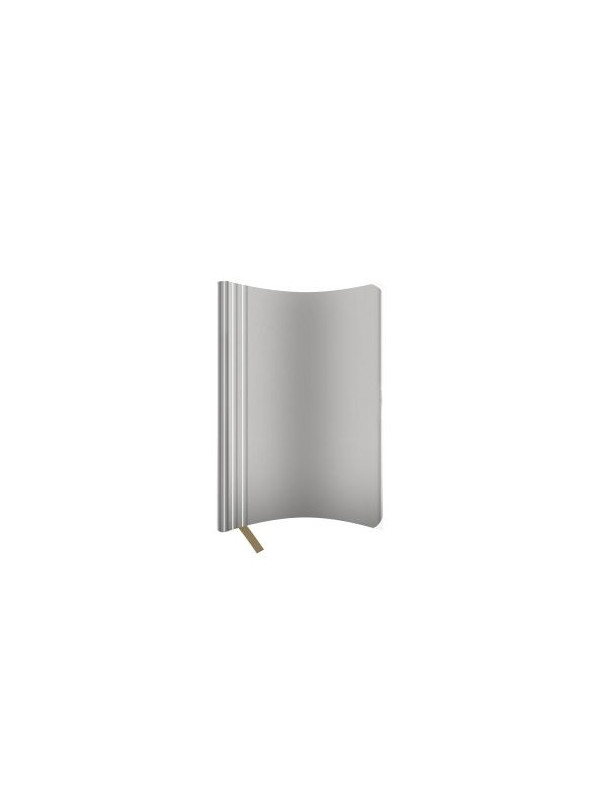 AGENDA NEDATATA A5 CASTELLI, COPERTA FLEXIBILA NEBRASKA ALB, DICTANDO IVORY