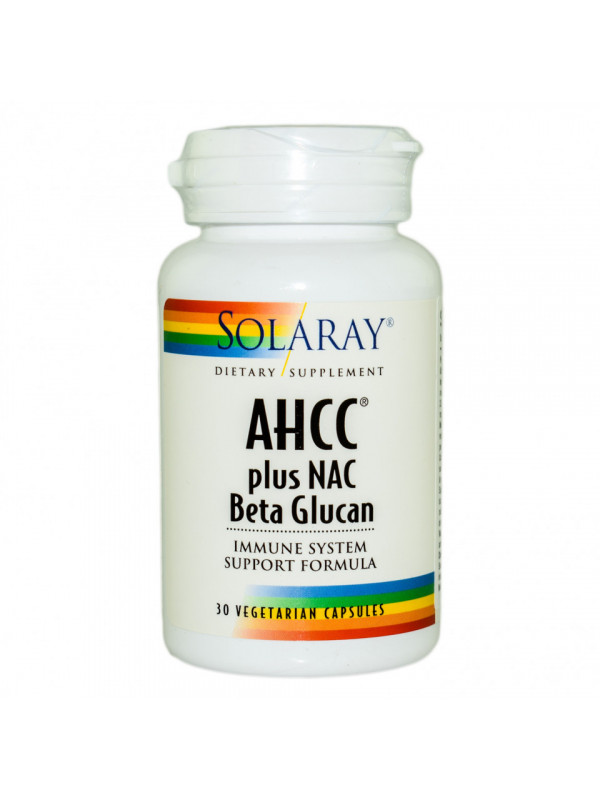 AHCC plus NAC & BETA GLUCAN 30cps SECOM