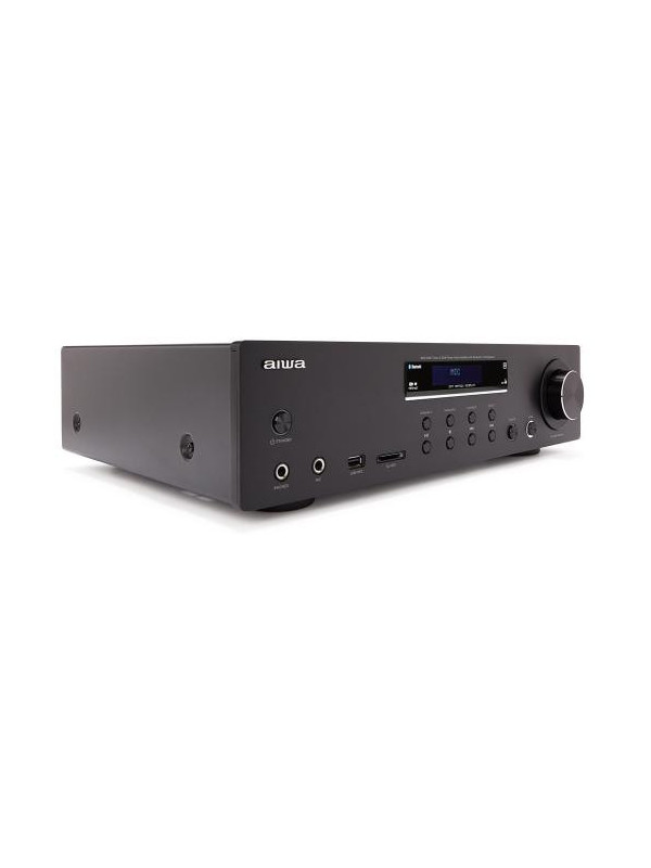 AIWA 120 W RMS STEREO AMPLIFIER with BLUETOOTH Black