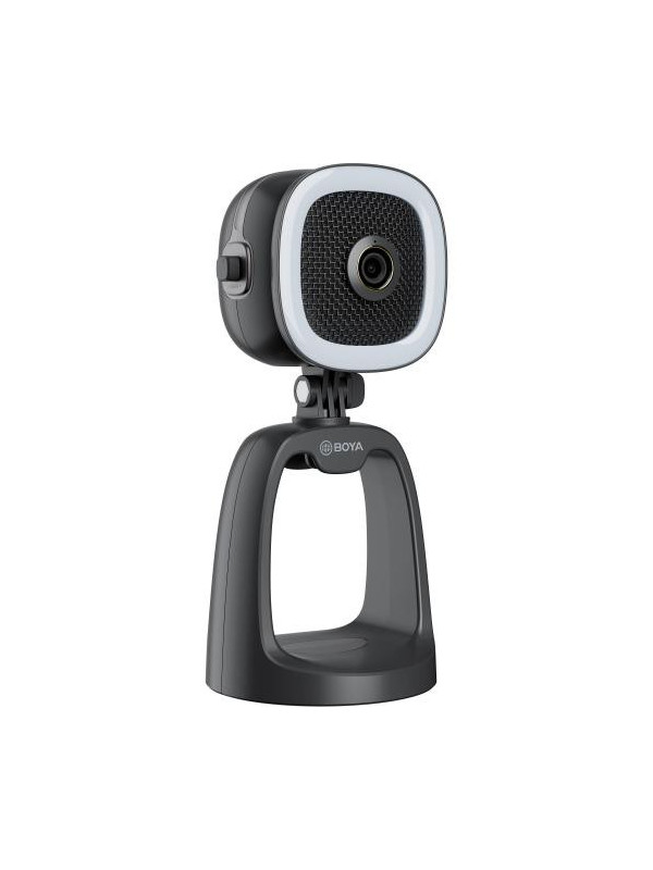 Boya BY-CM6A All-In-1 USB Mic with LED Ring Light, Full 1080P Camera