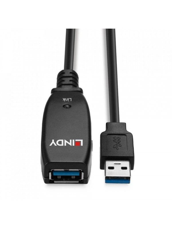 Cablu Lindy 15m USB 3.0 Active Extension