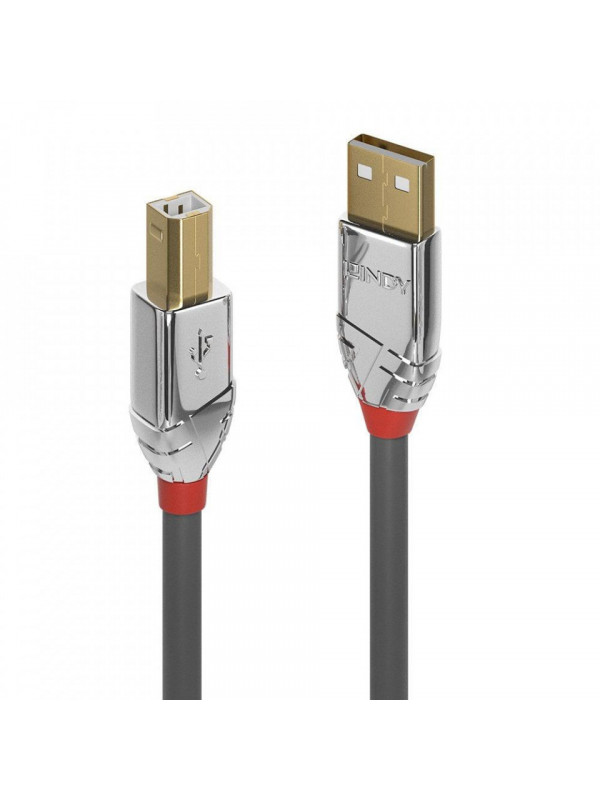 Cablu Lindy 5m USB 2.0 Type A to B Cromo