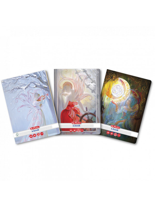 Caiet a5 48f patratele motiv fairy tale