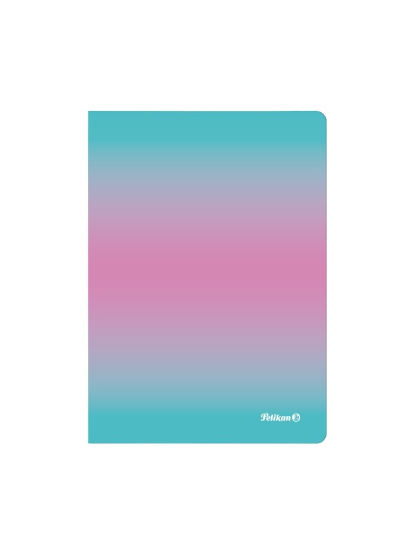 CAIET A5 COLOR EDITION 80 FILE, HARTIE 70G/MP, PATRATELE, CULOARE ROZ/MENTA