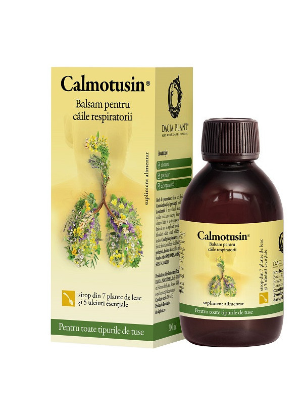 Calmotusin sirop 200ml dacia plant