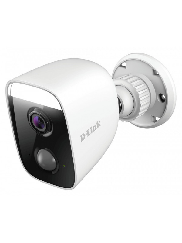 CAMERA IP D-Link, bulet, pt. exterior, dist. IR 7 m, tip lentila fixa 2.7 mm, 2 Mpx, wi-fi, microfon da, PoE nu, carcasa plastic, slot SD card da, "DCS-8627LH" (include timbru verde 0.75 lei)