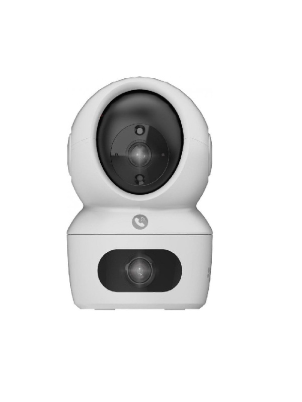 CAMERA WIFI DUAL 2K 2.8MM IR10M PAN TILT