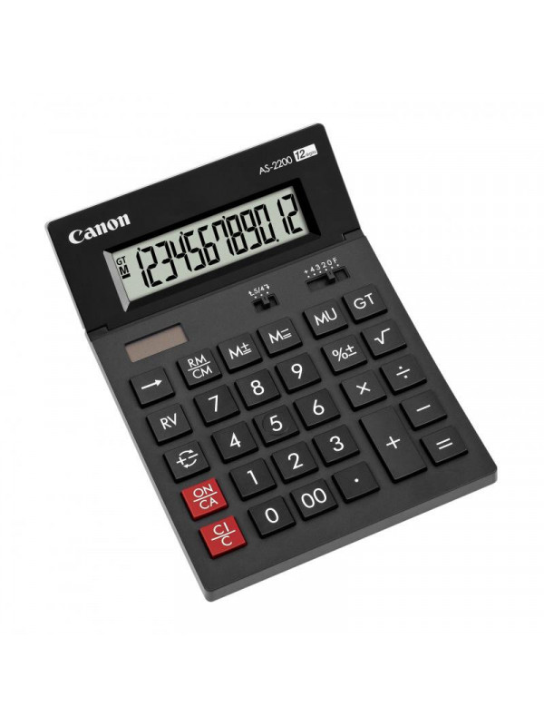 Canon as2200 calculator 12 digits