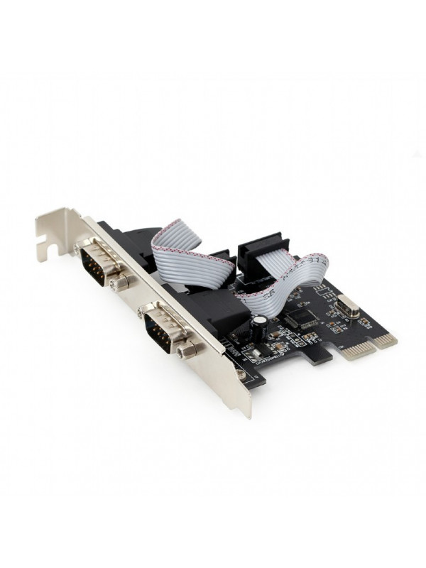 CARD adaptor GEMBIRD, PCI-Express la 2 x Port Serial, cu bracket low-profile "SPC-22"