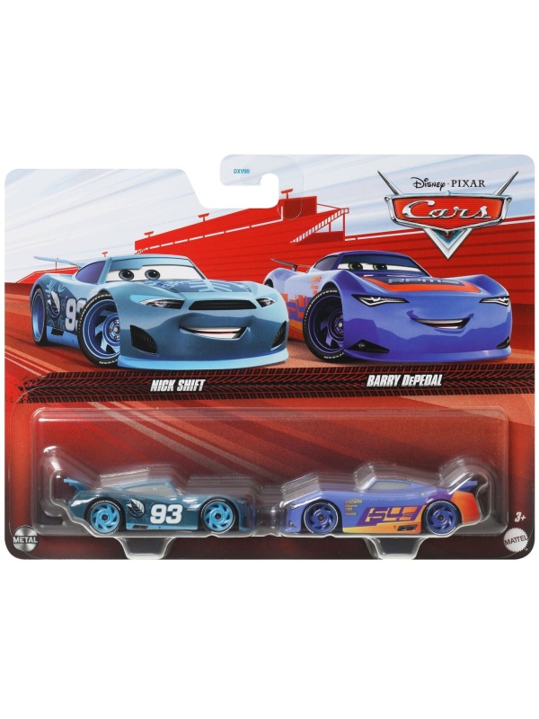 CARS3 SET 2 MASINUTE METALICE NICK SHIFT SI BARRY DEPEDAL