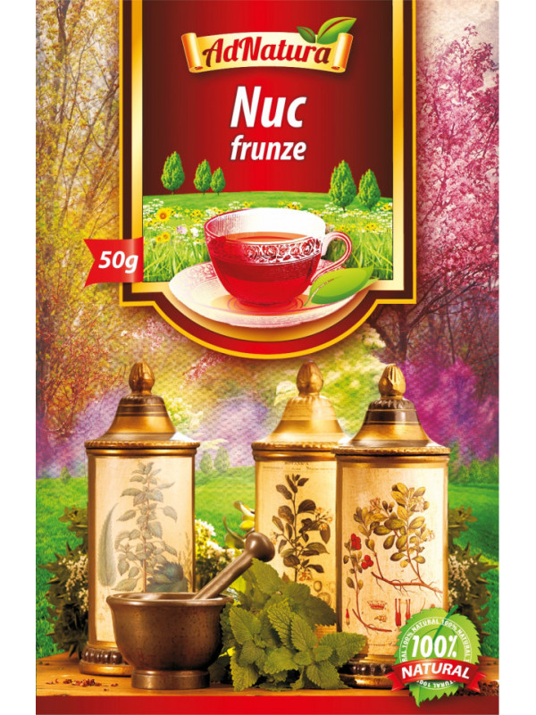Ceai nuc frunze 50gr adserv