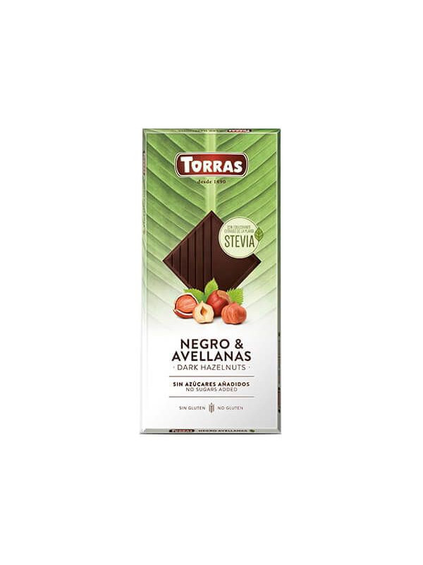 CIOCOLATA NEAGRA ALUNE STEVIA 125GR