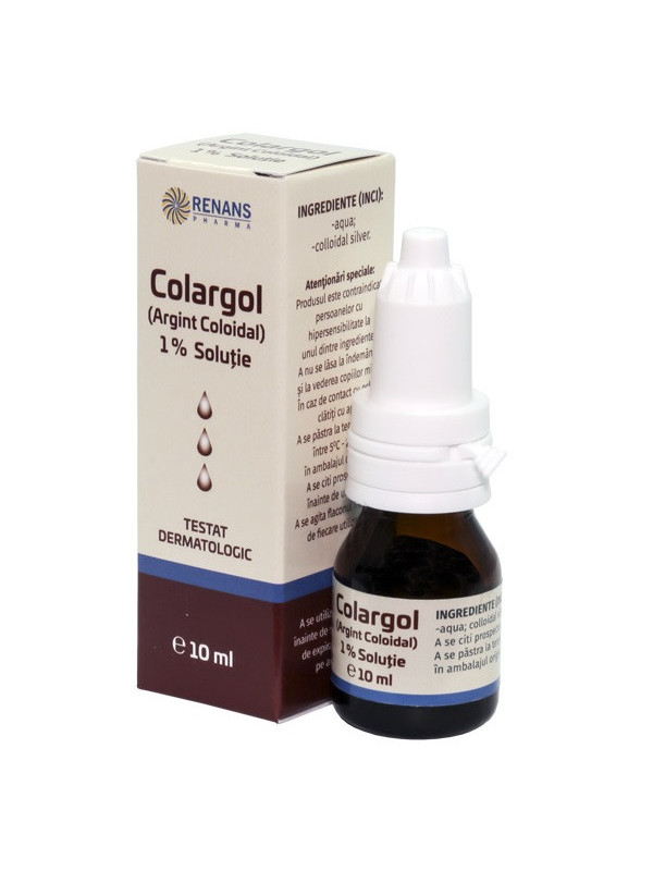 COLARGOL ARGINT COLOIDAL 0,5% 10ML