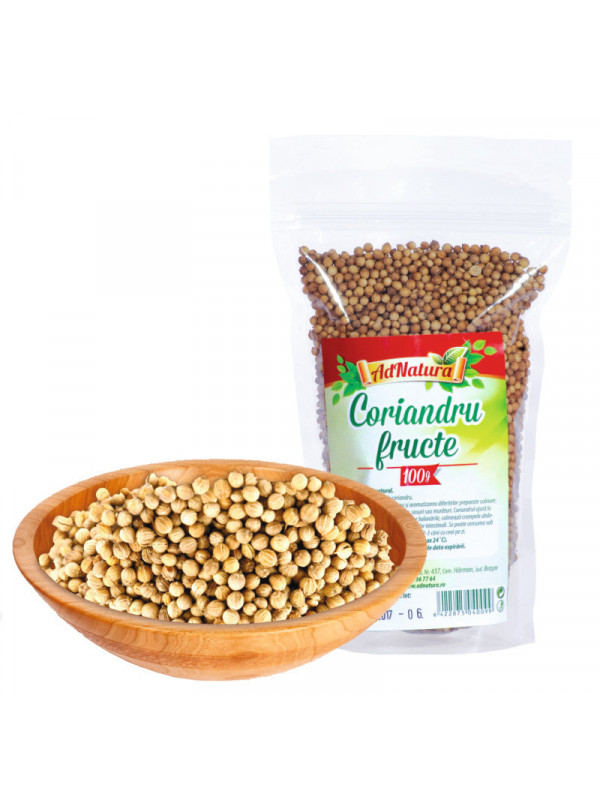 CORIANDRU FRUCTE 100GR