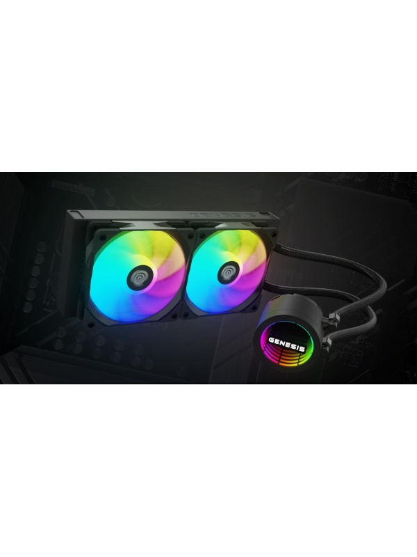 CPU COOLER GENESIS HYDRA 240 ARGB BLACK