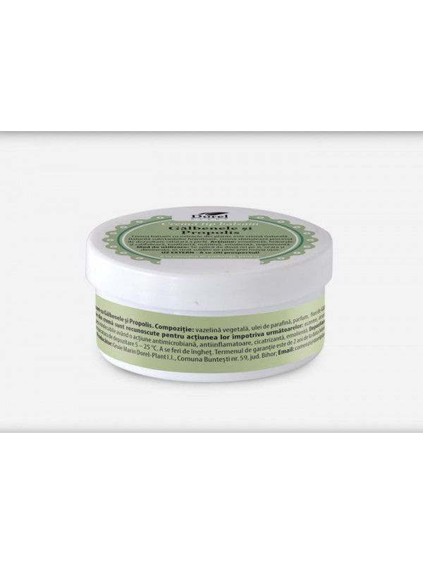 Crema-balsam galbenele si propolis 65ml dorel plant