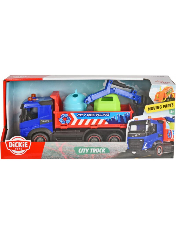 Dickie camion automacara reciclare 23cm