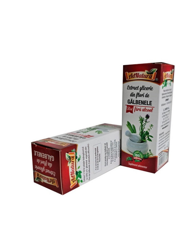 EXTRACT GLICERIC GALBENELE FR.ALCOOL 50ML