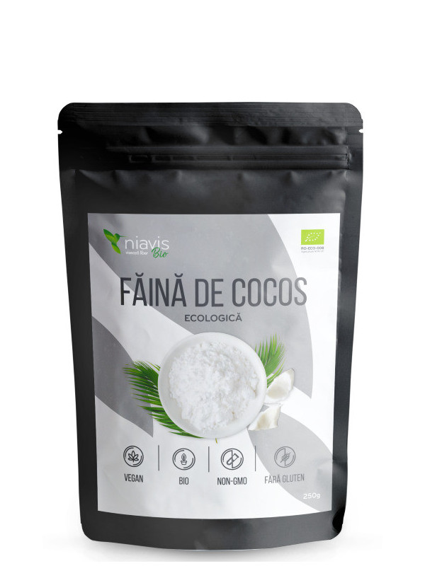 FAINA COCOS PULBERE ECOLOGICA (BIO) 250GR