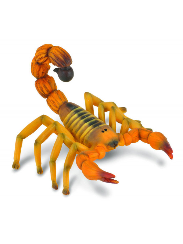 Figurina Scorpion Galben pictata manual M Collecta