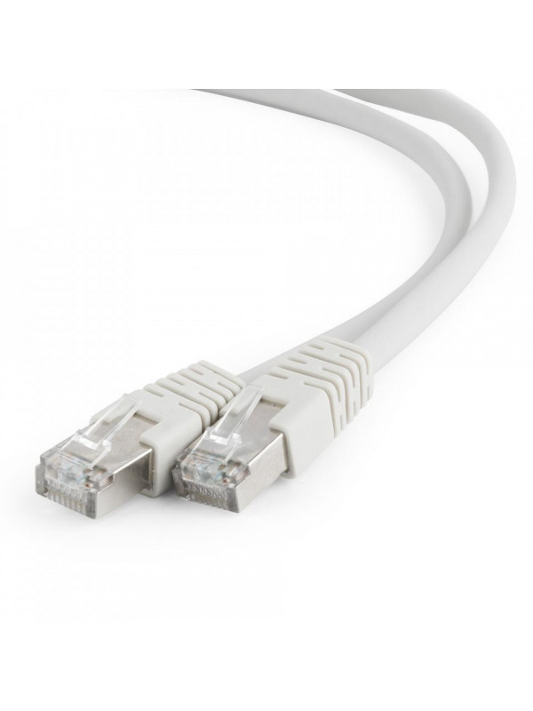 Gembird patchcord RJ45, cat. 6A,FTP, LSZH, 15m, gray