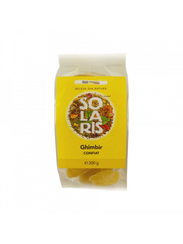 GHIMBIR CONFIAT 200gr SOLARIS
