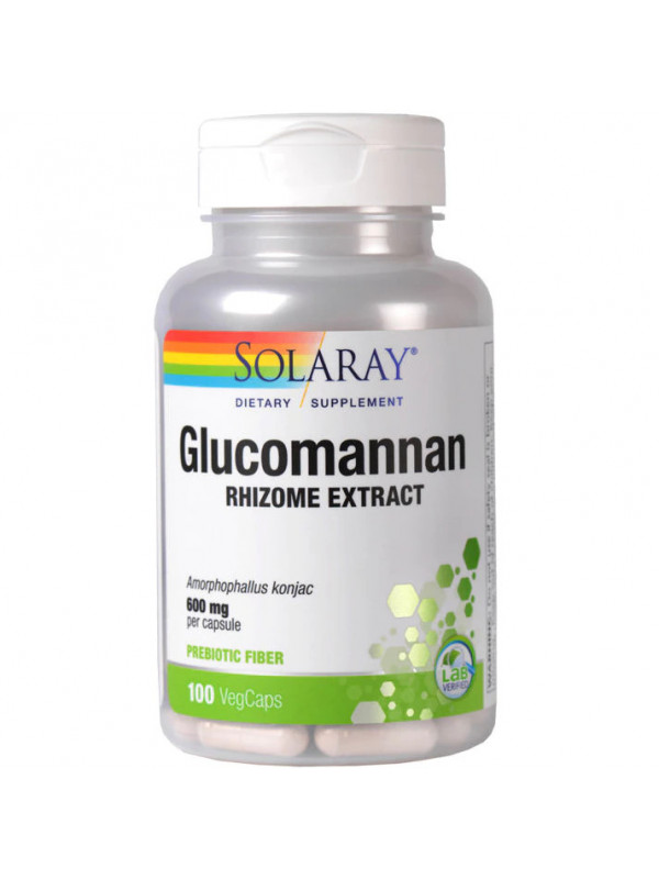 GLUCOMANNAN 600mg100cps SECOM