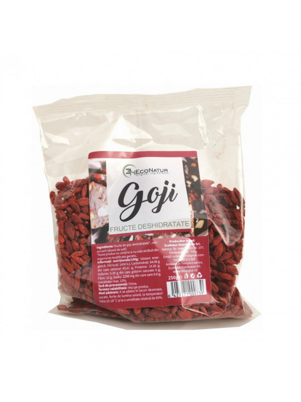 GOJI FRUCTE DESHIDRATATE 250GR