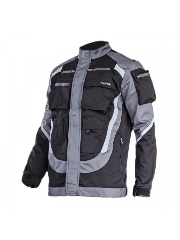 Jacheta lucru groasa premium negru-gri - 2xl/h-188