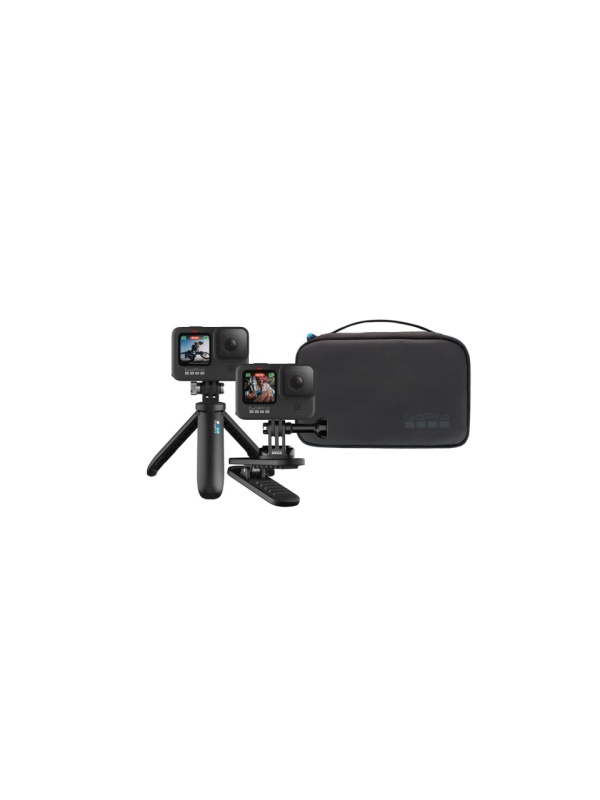 Kit Accesorii GoPro Travel, Include: 1x Shorty1x Prindere magnetica, 1x Geanta Transport