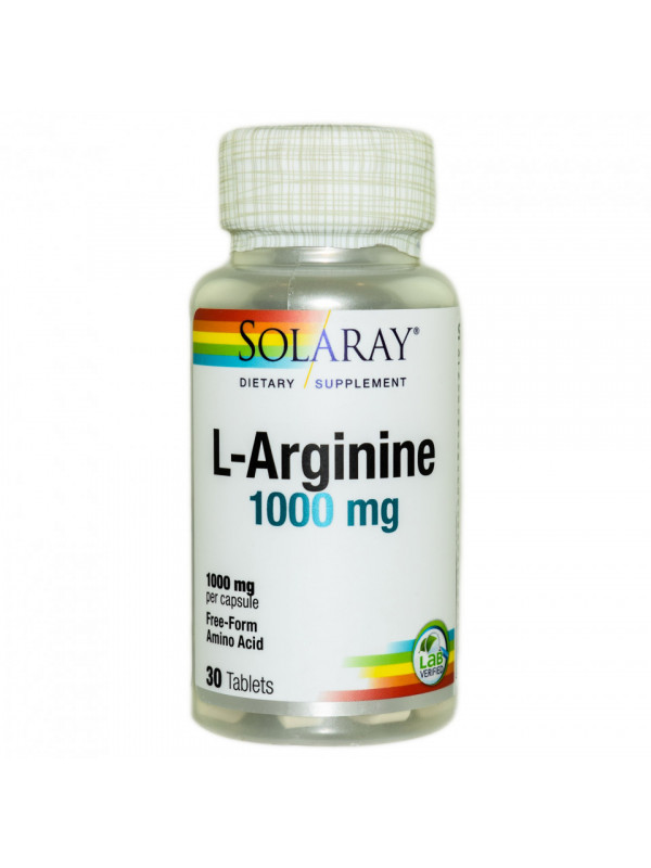 L-ARGININE 1000mg 30tb SECOM