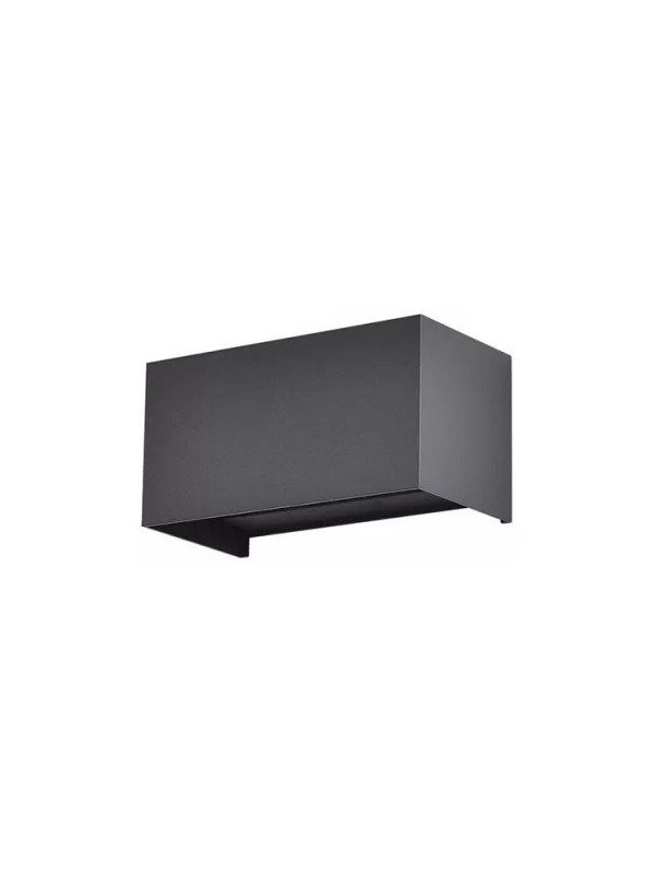 Lampa led 24w 4000k alb neutru ip65 - negru