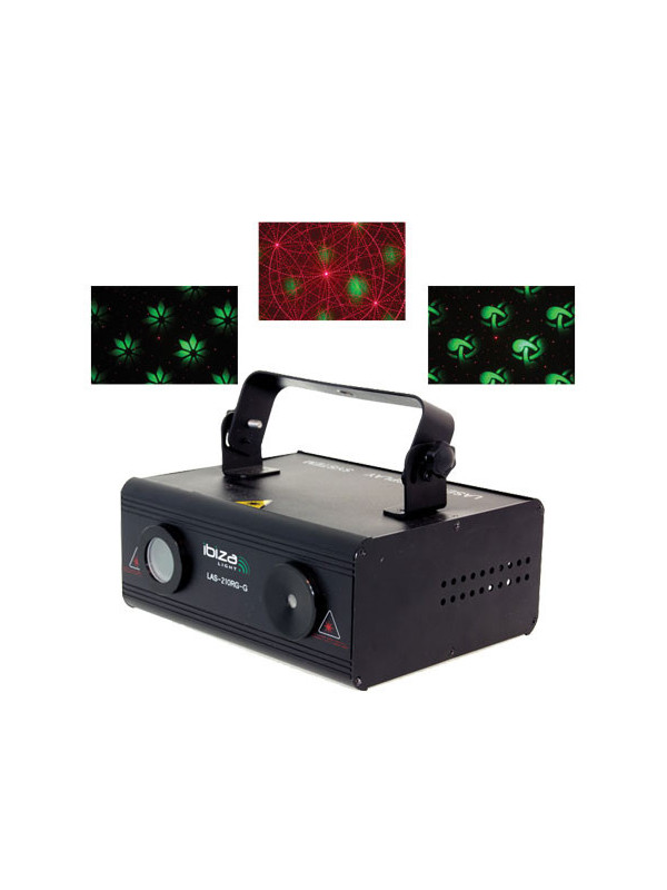 Laser 150mw red + 60mw green dmx graphic