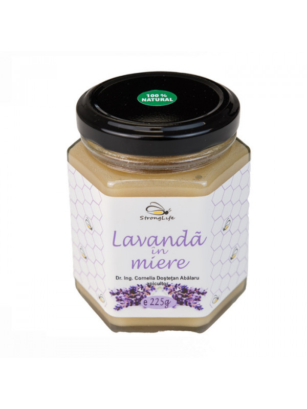 Lavanda in miere by Dr. Ing. Cornelia Dostetan Abalaru apicultor - 225g