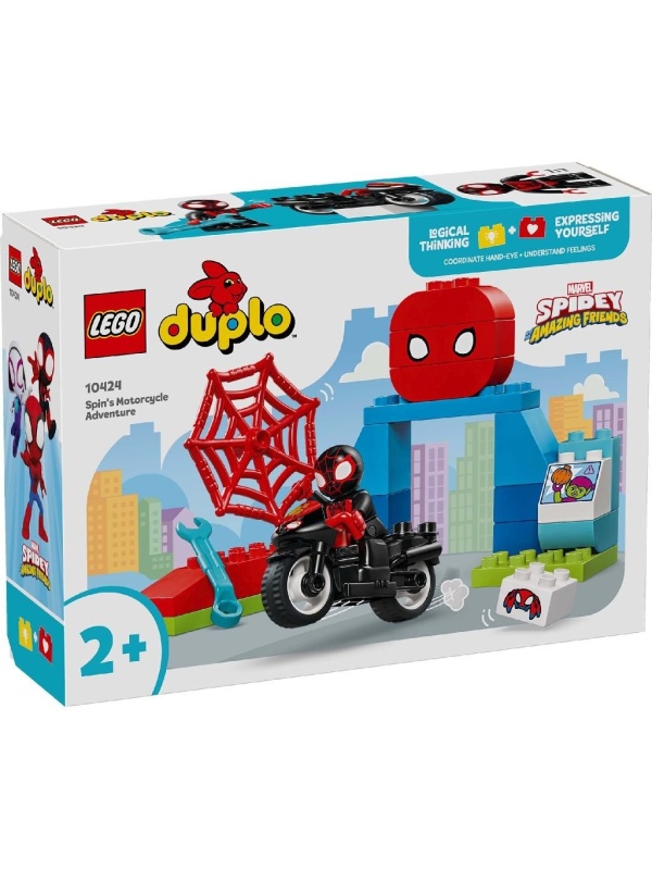LEGO DUPLO AVENTURA PE MOTOCICLETA A LUI SPIN 10424
