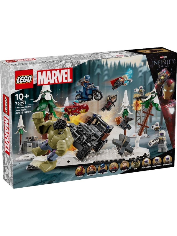 LEGO MARVEL RAZBUNATORII REUNITI SUB SEMNUL LUI ULTRON 76291
