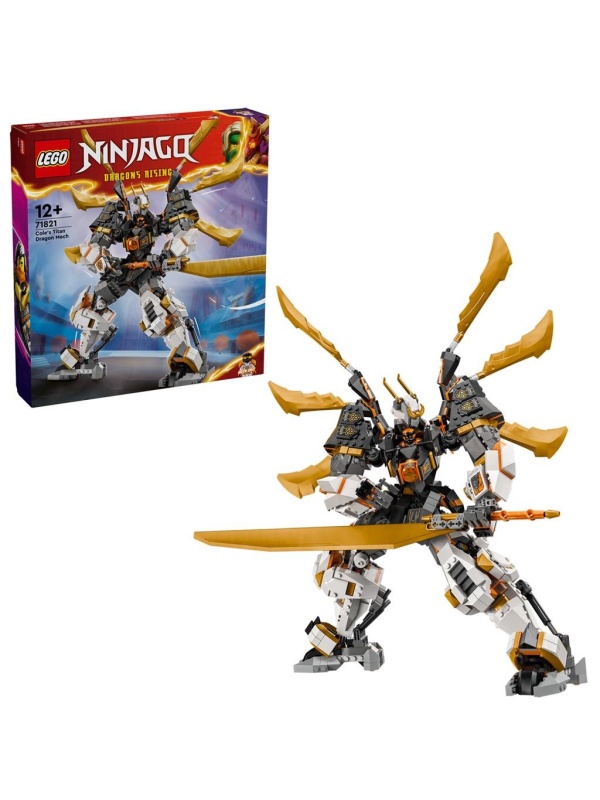 LEGO NINJAGO ROBOTUL-DRAGON DE TITAN AL LUI COLE 71821