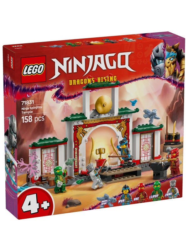 LEGO NINJAGO TEMPLUL SPINJITZU AL LUPTATORILOR NINJA 71831