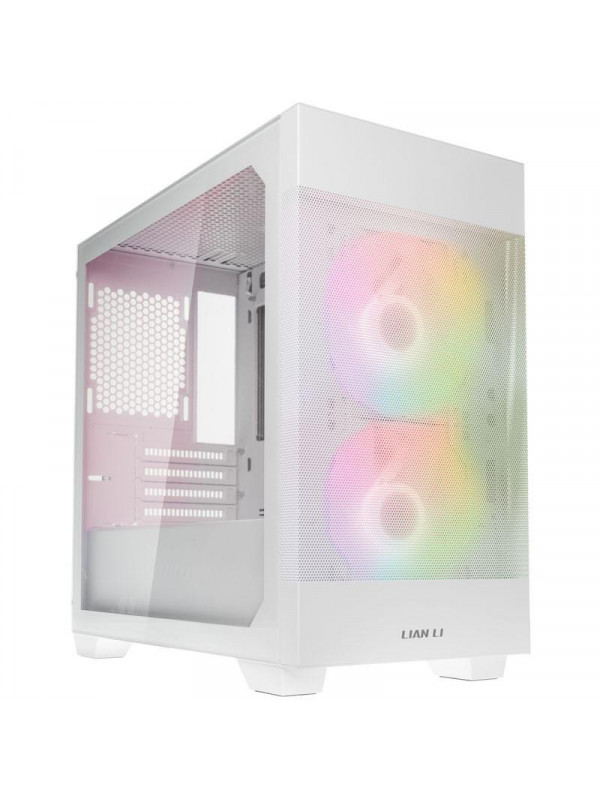 Lian Li LANCOOL 205M Mesh Mc-ATX T G alb