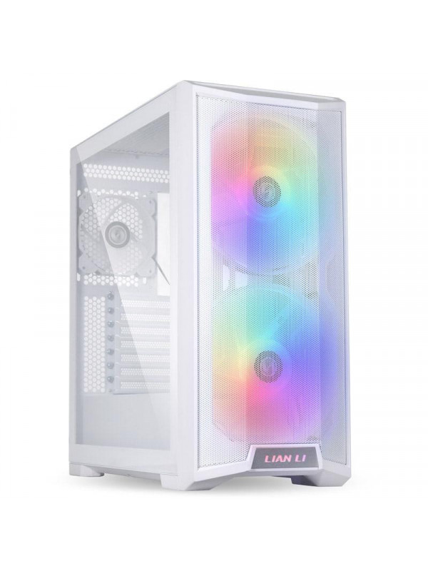 Lian Li LANCOOL 215 Mid-Twr ARGB T G alb