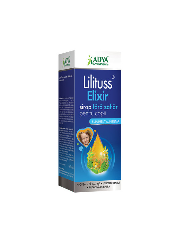 LILITUSS ELIXIR SIROP PENTRU COPII 180ML