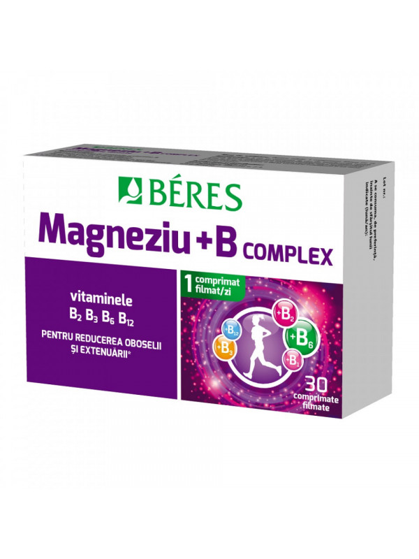 MAGNEZIU+B COMPLEX 30CPR